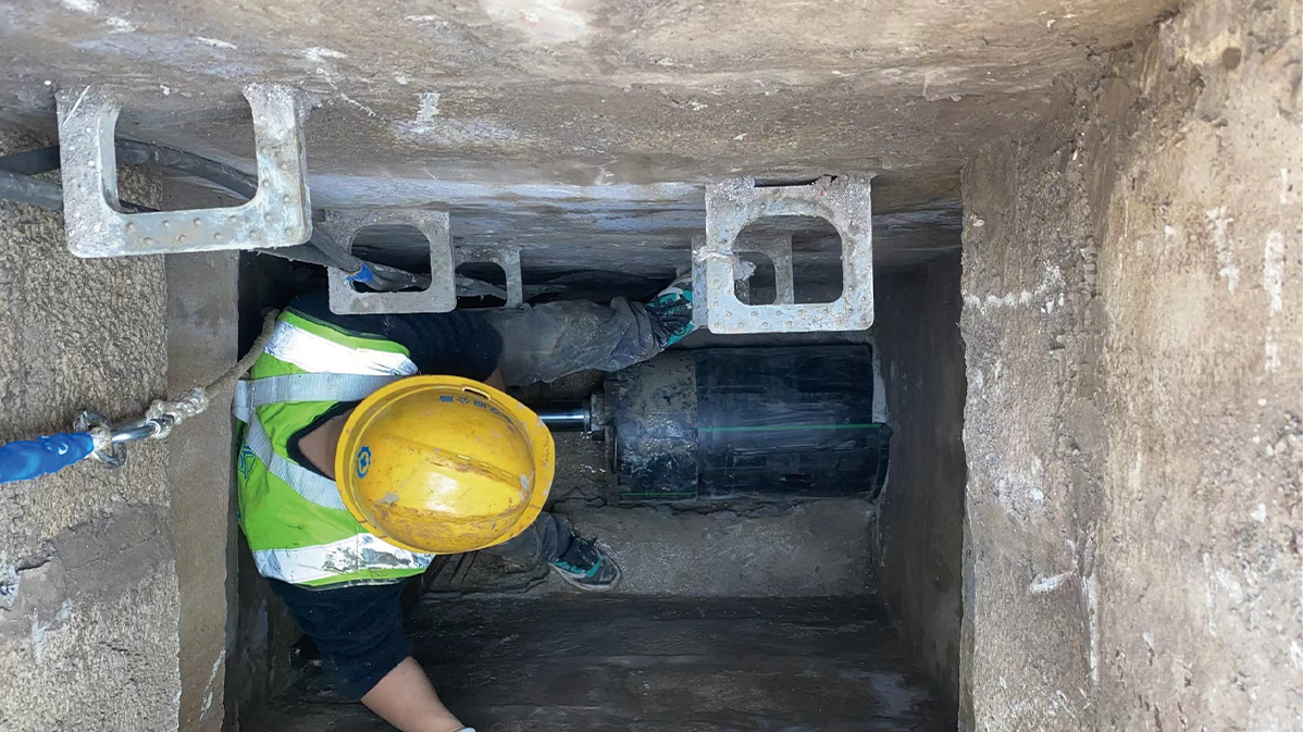 麒麟HDPE短管内衬法